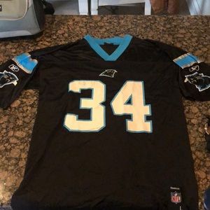 Reebok NFL DeAngelo Williams Carolina Panthers #34 size L player jersey.
